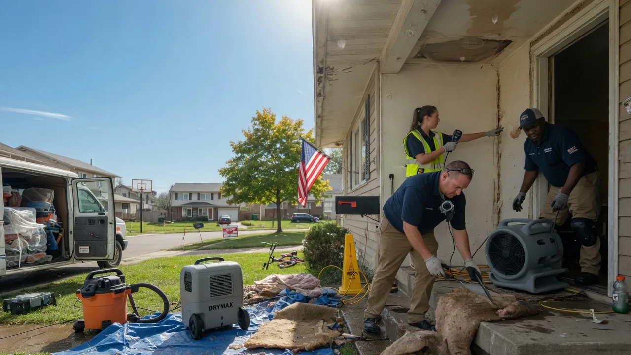 Water Damage Restoration in West Newton, PA near me